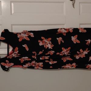 Connected, 18W, Navy floral print